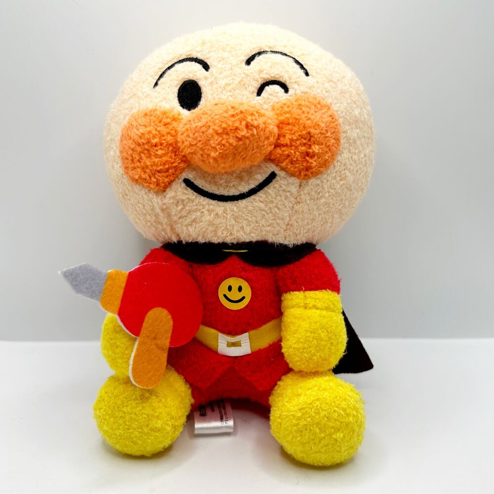 Go! Anpanman Korofuwa DIY Stuff Doll w/ Drill Plush Toy Ver.2 Anpanman EUC